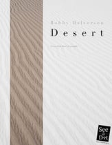 The Desert TTTBBBB choral sheet music cover